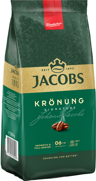 Кава в зернах Jacobs Kronung 500г